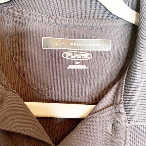 Greg Norman Black Play Dry Polo Shirt size small - Picture 7 of 8
